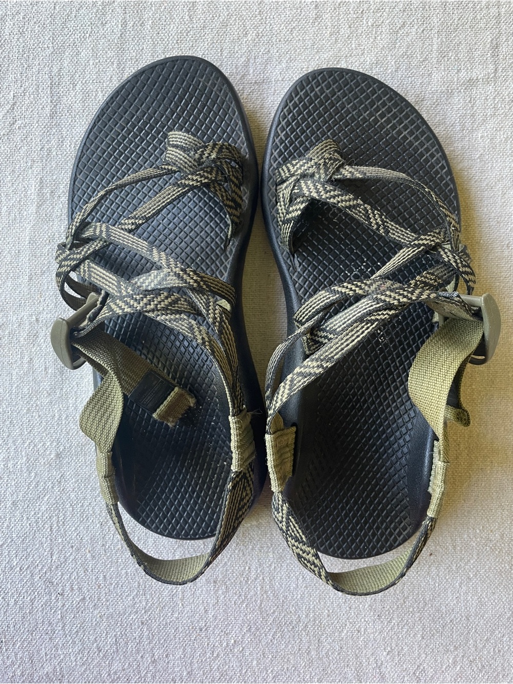 Chacos Black & Olive Green